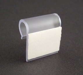 ADHESIVE J FOR WIRE GRID- CLEAR PVC