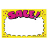 CARD-SALE 3-1/2" X 5-1/2" YELLOW-RED WHT