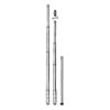 4 SECT TELESCOPIC 24 FT. POLE WITH ACME 