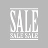 POSTER "SALE SALE SALE " STATIC CLING