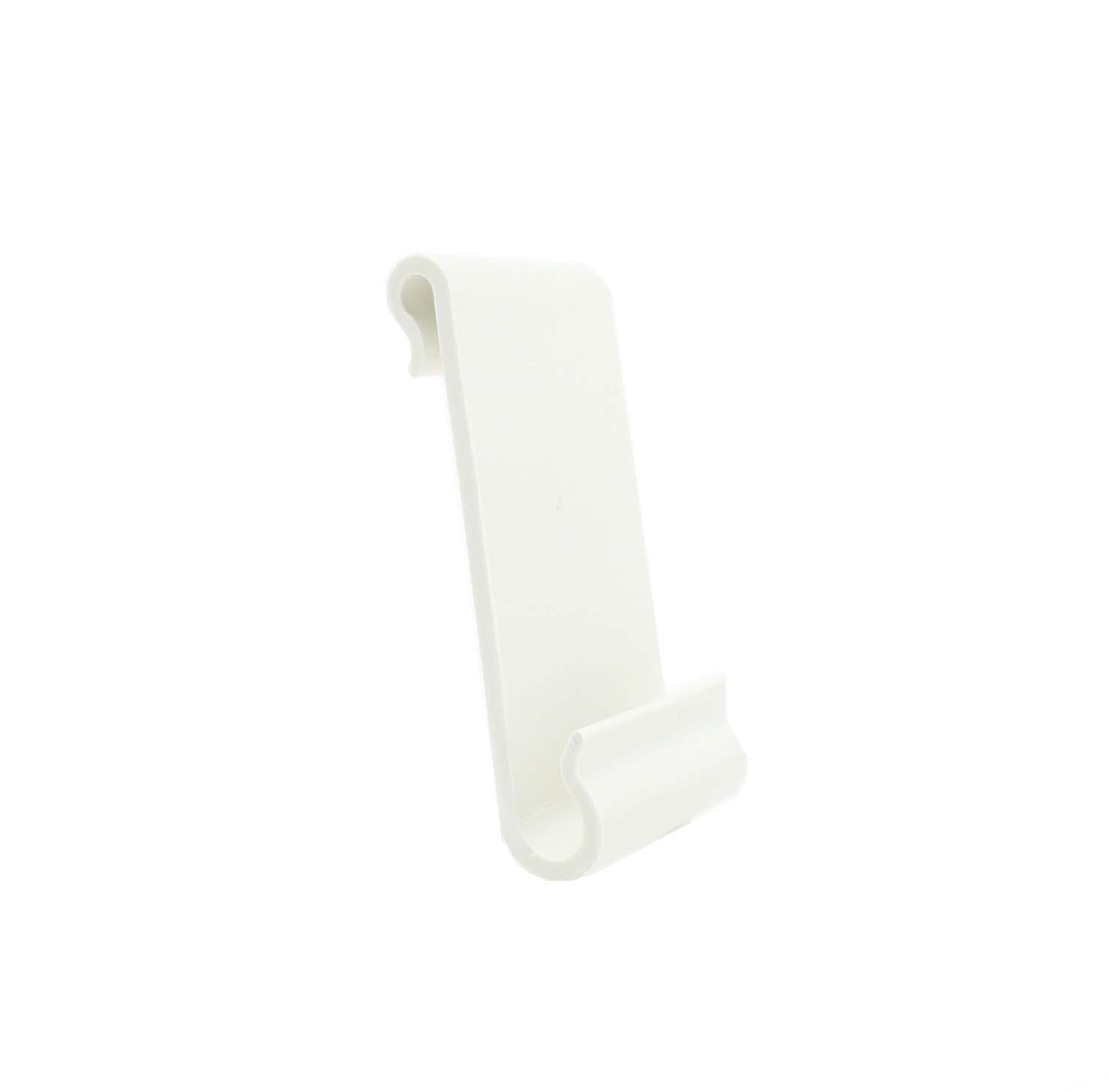 WC-1 POWER WING CLIP, WHITE PLASTIC
