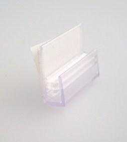 J CLIP WITH ADHESIVE 1.5"  HOLDS 0.25"
