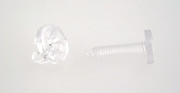 VIKING CLIP & WING NUT 1-3/8" - CLEAR