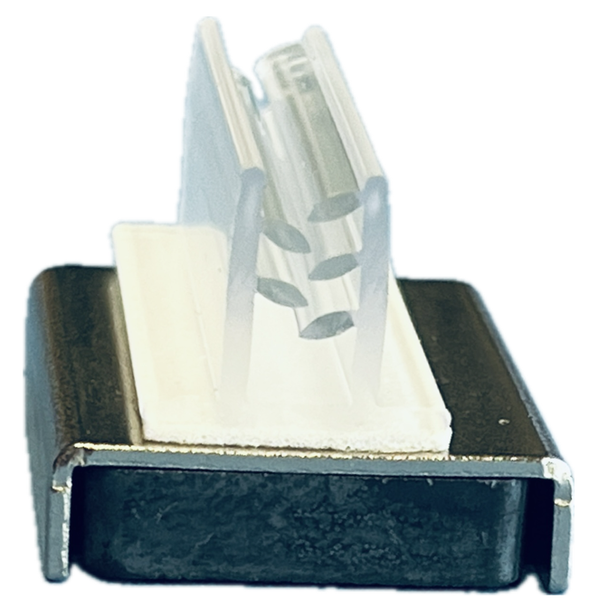 SQUARE MAGNET WITH  FLUSH  GRIP CLIP